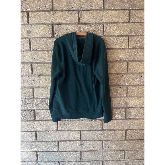 Beyond Yoga Womens Teal Zip-Up Hoodie Jacket With Pockets SpaceDye Material Size - Picture 5 of 7